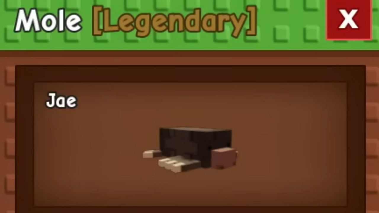 Mole's passive helps you earn Sheckles and Gear (Image via GAG Fandom)